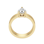 Load image into Gallery viewer, EAVE BOLD PEAR CUT MOISSANITE ENGAGEMENT RING