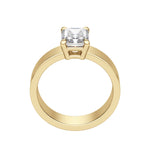 Load image into Gallery viewer, EAVE BOLD RADIANT CUT MOISSANITE ENGAGEMENT RING
