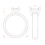 Load image into Gallery viewer, EAVE BOLD EMERALD CUT MOISSANITE ENGAGEMENT RING