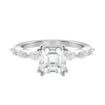 Load image into Gallery viewer, FREY ASSCHER CUT MOISSANITE ENGAGEMENT RING