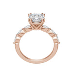Load image into Gallery viewer, FREY CUSHION CUT MOISSANITE ENGAGEMENT RING