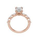 Load image into Gallery viewer, FREY EMERALD CUT MOISSANITE ENGAGEMENT RING