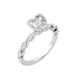 Load image into Gallery viewer, FREY HEART CUT MOISSANITE ENGAGEMENT RING