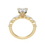 Load image into Gallery viewer, FREY HEART CUT MOISSANITE ENGAGEMENT RING