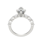 Load image into Gallery viewer, FREY MARQUISE CUT MOISSANITE ENGAGEMENT RING