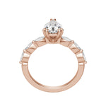 Load image into Gallery viewer, FREY PEAR CUT MOISSANITE ENGAGEMENT RING