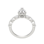 Load image into Gallery viewer, FREY PEAR CUT MOISSANITE ENGAGEMENT RING