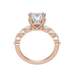 Load image into Gallery viewer, FREY PRINCESS CUT MOISSANITE ENGAGEMENT RING