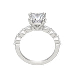 Load image into Gallery viewer, FREY PRINCESS CUT MOISSANITE ENGAGEMENT RING