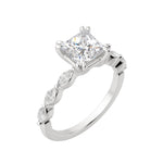 Load image into Gallery viewer, FREY PRINCESS CUT MOISSANITE ENGAGEMENT RING