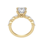 Load image into Gallery viewer, FREY PRINCESS CUT MOISSANITE ENGAGEMENT RING
