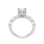 Load image into Gallery viewer, FREY RADIANT CUT MOISSANITE ENGAGEMENT RING