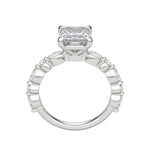 Load image into Gallery viewer, GAIA ASSCHER CUT MOISSANITE ENGAGEMENT RING