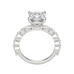 Load image into Gallery viewer, GAIA CUSHION CUT MOISSANITE ENGAGEMENT RING