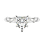 Load image into Gallery viewer, GAIA HEART CUT MOISSANITE ENGAGEMENT RING