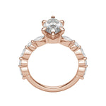 Load image into Gallery viewer, GAIA MARQUISE CUT MOISSANITE ENGAGEMENT RING
