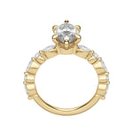 Load image into Gallery viewer, GAIA MARQUISE CUT MOISSANITE ENGAGEMENT RING