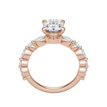 Load image into Gallery viewer, GAIA OVAL CUT MOISSANITE ENGAGEMENT RING