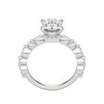 Load image into Gallery viewer, GAIA OVAL CUT MOISSANITE ENGAGEMENT RING