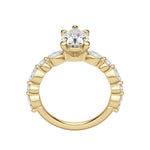 Load image into Gallery viewer, GAIA PEAR CUT MOISSANITE ENGAGEMENT RING