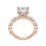 Load image into Gallery viewer, GAIA PRINCESS CUT MOISSANITE ENGAGEMENT RING