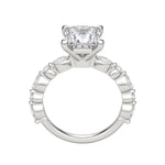 Load image into Gallery viewer, GAIA PRINCESS CUT MOISSANITE ENGAGEMENT RING