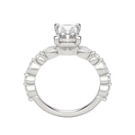 Load image into Gallery viewer, GAIA RADIANT CUT MOISSANITE ENGAGEMENT RING