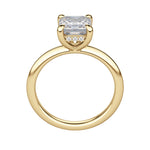 Load image into Gallery viewer, HERA CLASSIC ASSCHER CUT MOISSANITE ENGAGEMENT RING