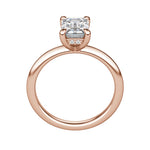 Load image into Gallery viewer, HERA CLASSIC EMERALD CUT MOISSANITE ENGAGEMENT RING