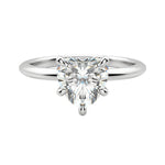Load image into Gallery viewer, HERA CLASSIC HEART CUT MOISSANITE ENGAGEMENT RING