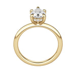 Load image into Gallery viewer, HERA CLASSIC PEAR CUT MOISSANITE ENGAGEMENT RING