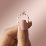 Load image into Gallery viewer, HERA CLASSIC HEART CUT MOISSANITE ENGAGEMENT RING