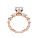 Load image into Gallery viewer, JUNO HEART CUT MOISSANITE ENGAGEMENT RING