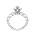 Load image into Gallery viewer, JUNO MARQUISE CUT MOISSANITE ENGAGEMENT RING