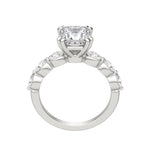 Load image into Gallery viewer, JUNO PRINCESS CUT MOISSANITE ENGAGEMENT RING