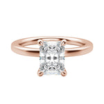 Load image into Gallery viewer, LYRE CLASSIC RADIANT CUT MOISSANITE ENGAGEMENT RING
