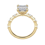 Load image into Gallery viewer, NAPA ASSCHER CUT MOISSANITE ENGAGEMENT RING