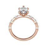 Load image into Gallery viewer, NAPA MARQUISE CUT MOISSANITE ENGAGEMENT RING