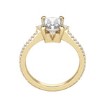 Load image into Gallery viewer, NOVA ACCENTED RADIANT CUT MOISSANITE ENGAGEMENT RING