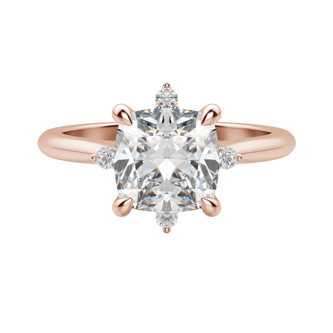 NOVA CLASSIC CUSHION CUT MOISSANITE ENGAGEMENT RING