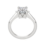 Load image into Gallery viewer, NOVA CLASSIC EMERALD CUT MOISSANITE ENGAGEMENT RING