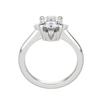 Load image into Gallery viewer, NOVA CLASSIC OVAL CUT MOISSANITE ENGAGEMENT RING