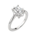 Load image into Gallery viewer, NOVA CLASSIC RADIANT CUT MOISSANITE ENGAGEMENT RING