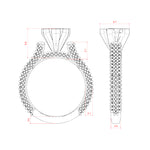 Load image into Gallery viewer, VITA HEART CUT MOISSANITE ENGAGEMENT RING