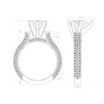 Load image into Gallery viewer, VITA PEAR CUT MOISSANITE ENGAGEMENT RING