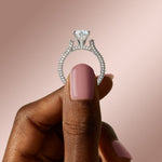 Load image into Gallery viewer, VITA PEAR CUT MOISSANITE ENGAGEMENT RING