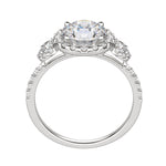 Load image into Gallery viewer, ADDY ROUND CUT MOISSANITE ENGAGEMENT RING