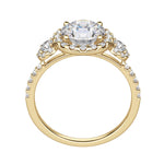 Load image into Gallery viewer, ADDY ROUND CUT MOISSANITE ENGAGEMENT RING