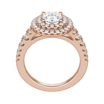 Load image into Gallery viewer, GLOW OVAL CUT MOISSANITE ENGAGEMENT RING