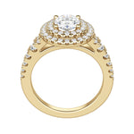 Load image into Gallery viewer, GLOW OVAL CUT MOISSANITE ENGAGEMENT RING